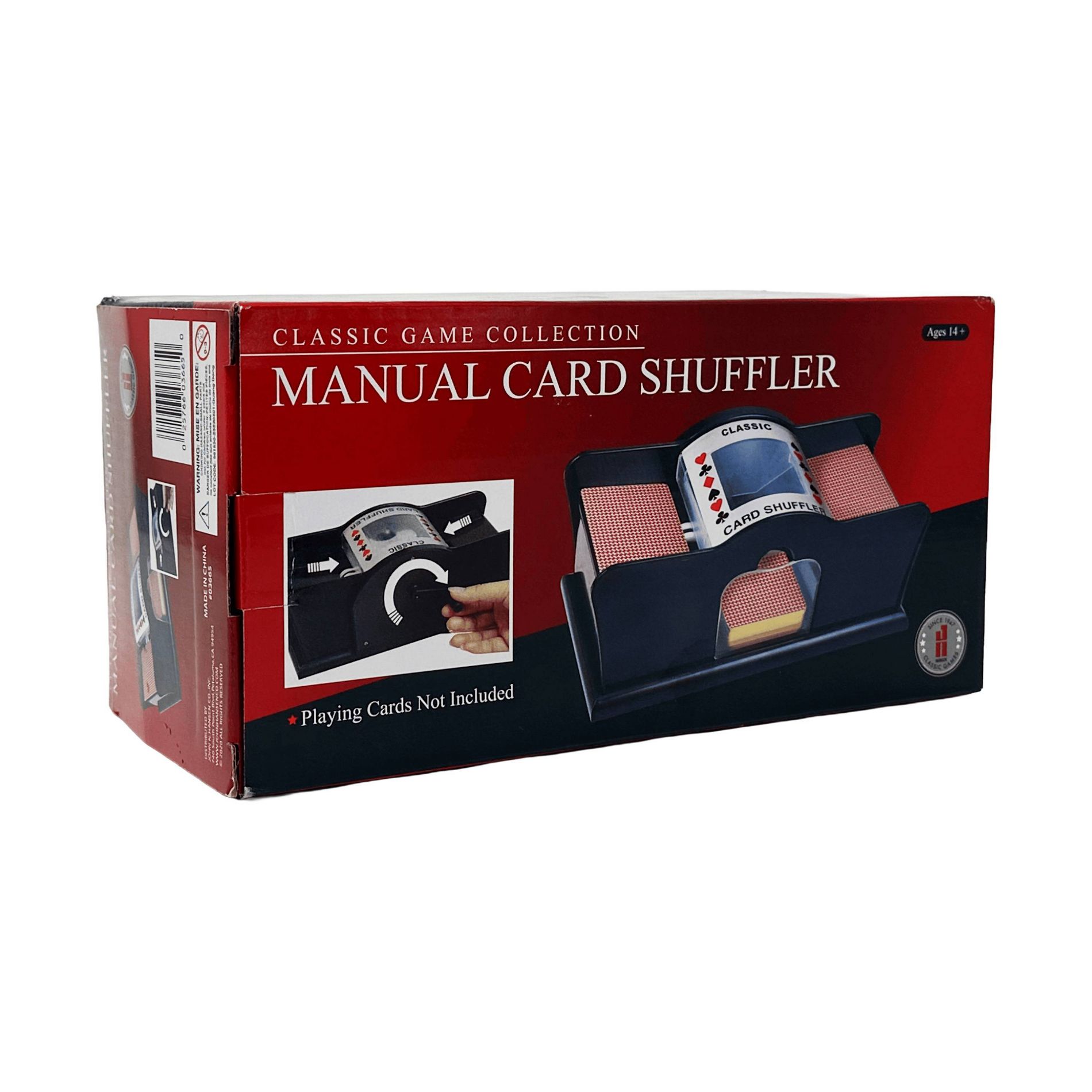John N. Hansen Classic Game Collection Manual Card Shuffler