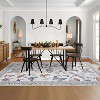 Washable Hallway Runner Rug, Modern Insect Floral Low Pile Kitchen Runner, Soft Non-Slip Stain-Resistant Carpet for Laundry or Bedroom - 4 of 4