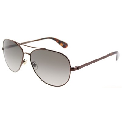 Kate Spade Avaline2/S WR9 Mens Aviator Sunglasses Brown Havana 58mm