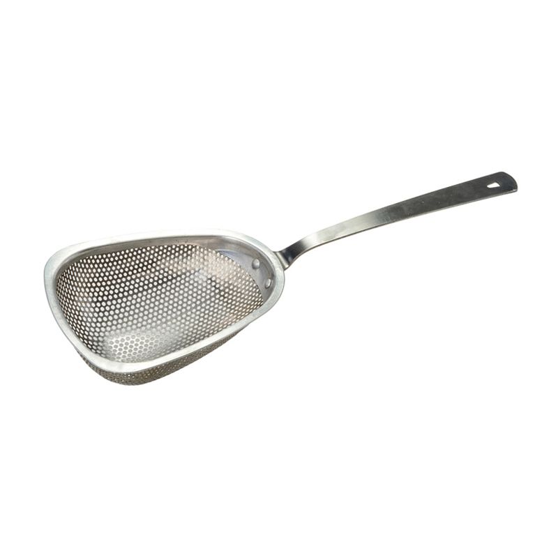 Winco Scoop Colander, Stainless Steel, 18", 1 of 3
