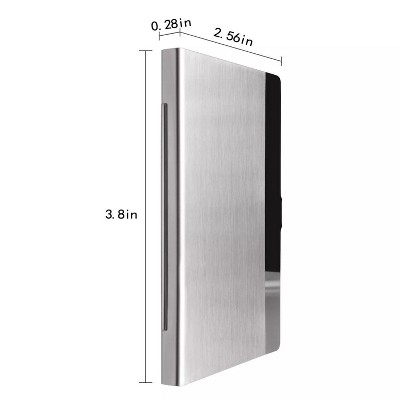 Kitcheniva Stainless Steel Card Holder Wallet Case - image 3