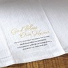 God Bless Our Home White 9 x 9 Inch Cotton Flour Sack Towel - 2 of 2