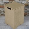 Elementi 15.9" Outdoor Propane Tank Cover Concrete Hideaway Table for 20 lb Propane Tank - 3 of 4