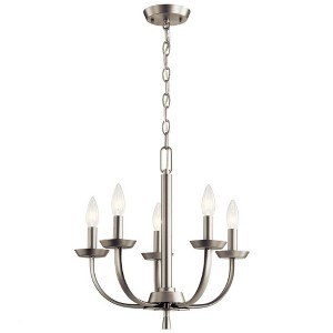Kennewick™ 5 Light Chandelier Brushed Nickel - 1 of 4