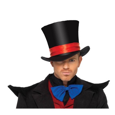 Top Hat Velvet Black