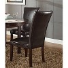 Set of 2 Talbot Parsons Chair Brown - Steve Silver: Upholstered, No Assembly, Wood Legs, Foam Fill - 4 of 4