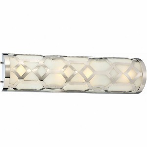 Crystorama Lighting Jennings 1 - Light Vanity in  Polished Nickel - 1 of 4