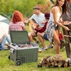 Costway 12 Volt Car Refrigerator 37/53 QT Portable Car Fridge with -4℉~68℉ Adjustable Range - 2 of 4