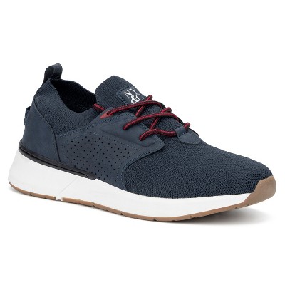 New York & Company Men's Bunker Sneaker - 10, NAVY