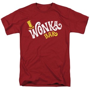 Men's Willy Wonka And The Chocolate Factory Wonka Logo T-Shirt - 1 of 4
