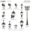 Livex Lighting Hamilton 3 - Light Post Light in  Textured Black - 2 of 4