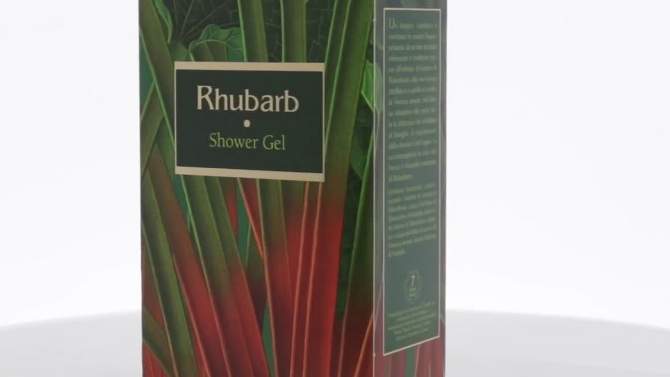 Rhubarb Shower Gel by LErbolario for Unisex - 8.4 oz Shower Gel, 2 of 8, play video