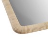 Ridstar 39 in. W x 26 in. H Brown Rectangular Decorative Wall Mirrors - 3 of 4