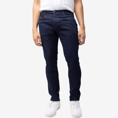 Cultura Men's Skinny Fit Jeans In Rinse Size 30x30 : Target