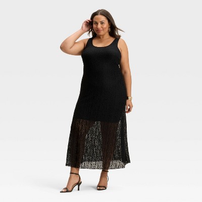 Women's Textured Knit Maxi Dress - A New Day™