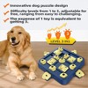 HOMLUX Dog Puzzle Toy Level 3 – Interactive Treat Dispenser for Smart, Bored Dogs,Blue - 2 of 4