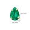 Unique Bargains Glass Craft Embellishments Flat Back Four Claws Teardrop Gems 20 Pcs - 2 of 4