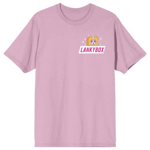 Lankybox Foxy Women's Pink Short Sleeve Tee : Target