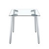 CAVINAS Dining Table Rectangle Glass Dining Table for Living Room, Dining Room - 3 of 4