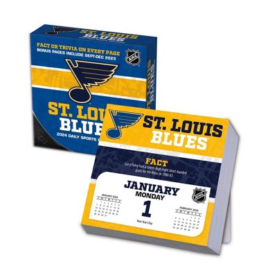  St Louis Blues 2024 12x12 Team Wall Calendar : Turner