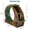 Cat Exercise Wheel for Indoor Cats - 48" Large Cat Running Wheel with 3-Level Jumping Tower, Quiet Spinner Hamster Wheel - 3 of 4