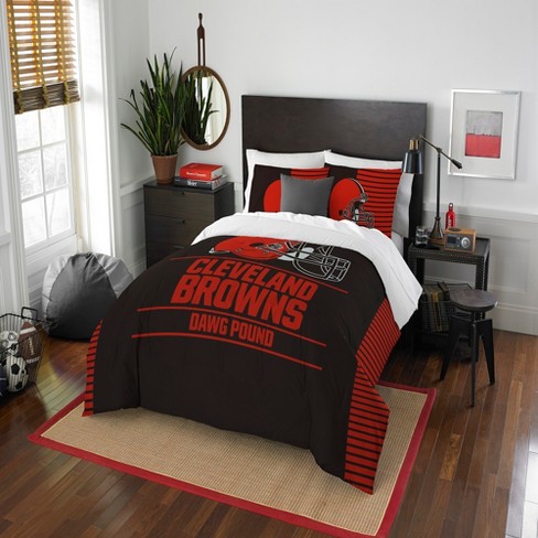 Nfl Cleveland Browns Northwest Draft Full Queen Comforter Set Target