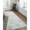 Hauteloom Lotan Green Medallion Washable Area Rug - 3 of 3