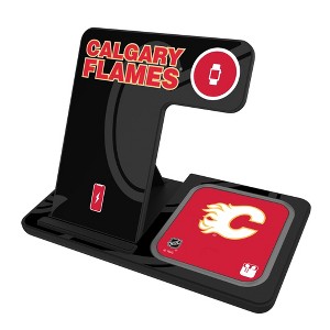 NHL Western Conference Teams Monocolor Tilt 15-Watt 3 in 1 Charging Station - 1 of 4