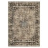 Area Rugs: Washable Non-Slip Floral Vintage Carpet, Foldable Low Pile Stain Resistant Rugs for Hallway, Living Room, Bedroom, Home, Camel - 2 of 4