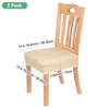 Unique Bargains Polyester Spandex Waterproof Durable Dining Chair Slipcovers - 3 of 4
