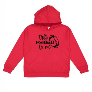 The Juniper Shop Talk Football To Me Ball Youth Graphic Hoodie - 1 of 4