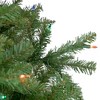 Northlight 9' Pre-Lit Rockwood Pine Artificial Christmas Tree, Multi Lights - 3 of 4