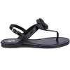 New York & Company Women's Rosette Flat Sandal - 2 of 4