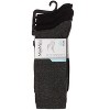 Memoi Women's 4 Pair Pack Solid Buttersoft Crew Socks - 4 of 4