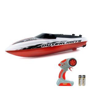 Motor Dayz RC 20" Dual Propeller Outerlimits Speed Boat - 1 of 4