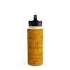 Becky Bailey Cactus Silk In Gold Water Bottle - Society6 - 2 of 4