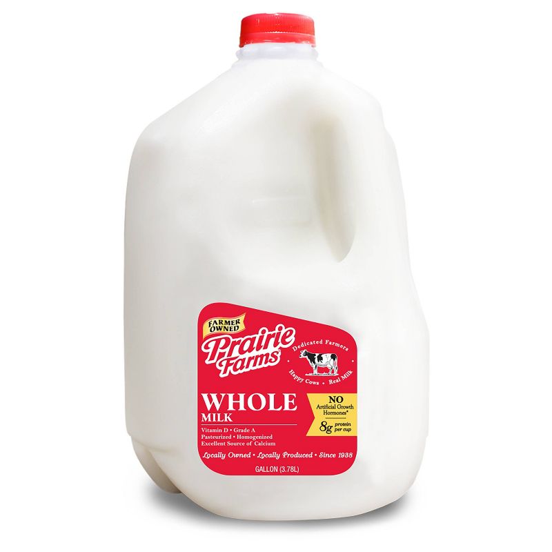 Prairie Farms Vitamin D Whole Milk - 1gal, 1 of 5