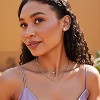 Minimalist Thin Gold Chain 18K Gold Thin Box Chain Necklace Short Small Gold Chain Choker Necklaces for Women - 4 of 4