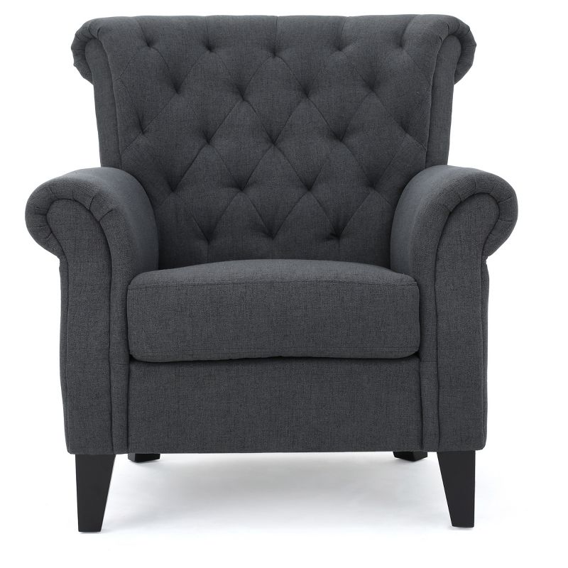 Merrit Tufted Club Chair - Christopher Knight Home, 1 of 8