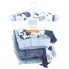 Hudson Baby Infant Boys Shorts Bottoms 4-Pack, Sea Friends - 2 of 4
