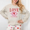 Simply Sage Market Women's Graphic Sweatshirt Love Is All You Need Cupid - 2 of 3