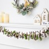 Northlight Ornaments and Stars Wood Branch Artificial Christmas Garland - 3.25' x 4" - Unlit - 2 of 4