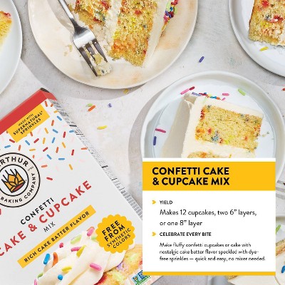 King Arthur Confetti Cake and Cupcake Mix - 12oz