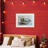 Stupell Industries Coastal Christmas Shell & Fir Framed Print Under Glass Art - 3 of 4