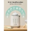 GROWNSY Bottle Warmer for All Bottles, 2025 Fast Baby Bottle Warmer for Breastmilk & Formula, Smart Temperature Control with Timer, Thaw, Food Heater - 3 of 4
