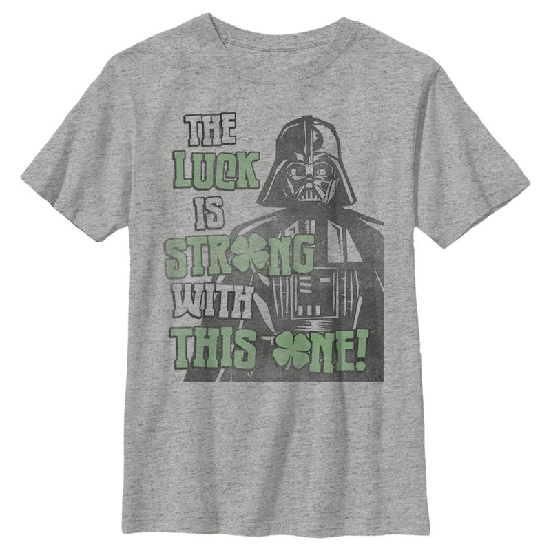 Boy's Star Wars Darth Vader Luck T-Shirt, 1 of 5