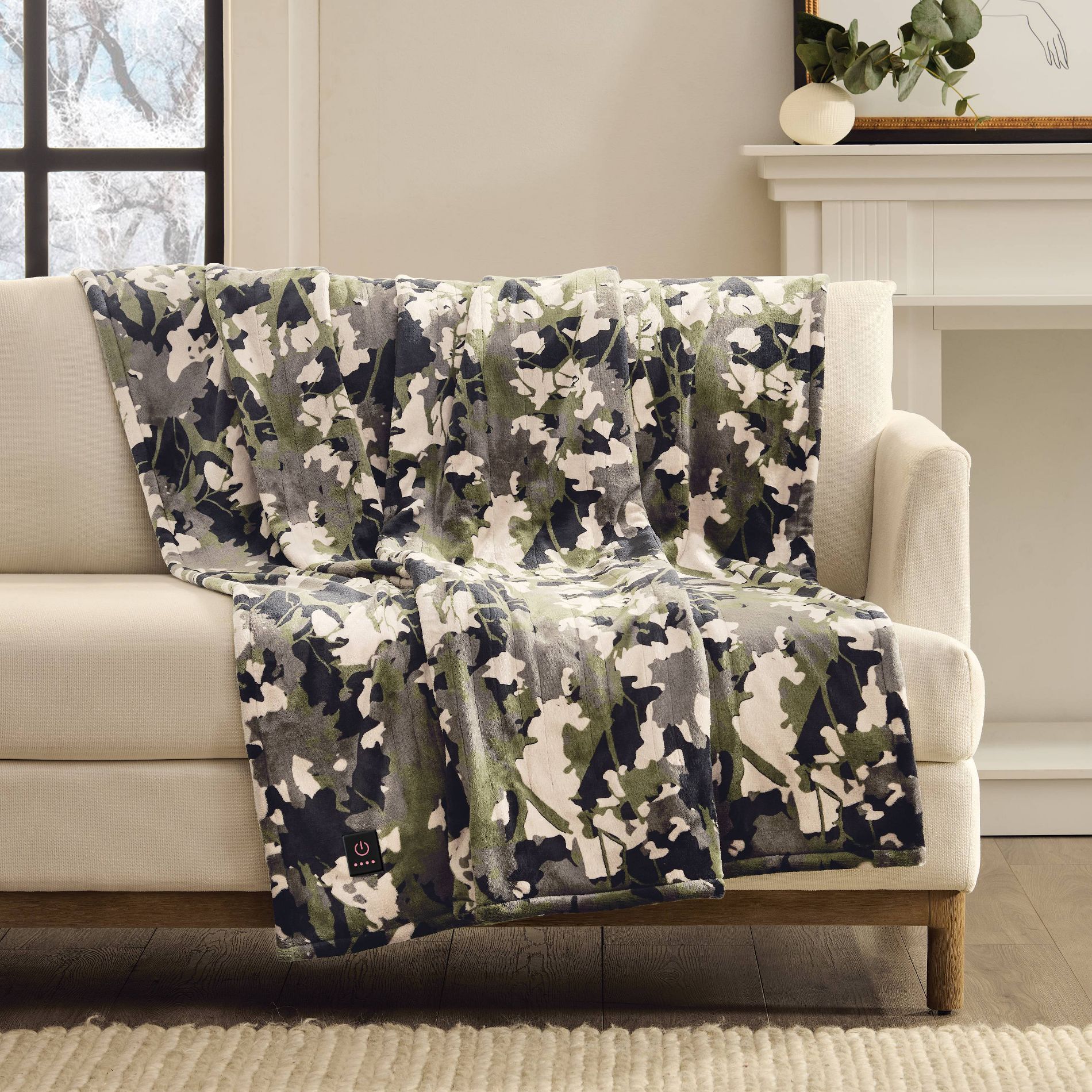 Brookstone Cozy Throw