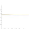 Black Bow Jewelry 0.7mm 14k Yellow Gold Box Chain w/Spring Ring Necklace - 4 of 4
