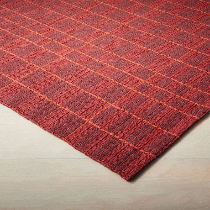 Backing Broken Striped Rug Red - Opalhouse™ designed with Jungalow™, 2 of 4