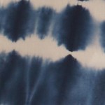 navy tie dye dress with white lines